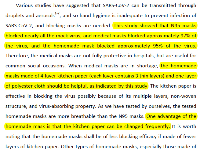 mascaras tela y papel de cocina